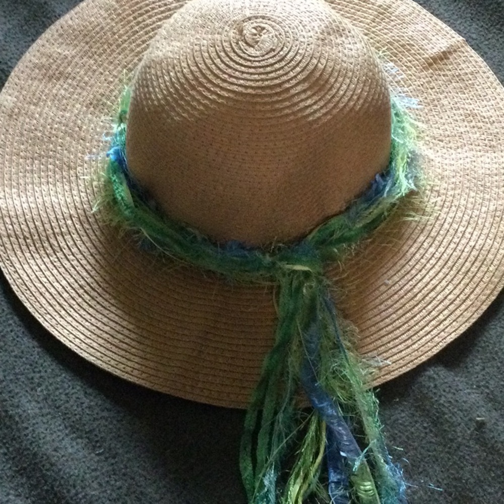 Hat and Boho skinny scarf/accessory